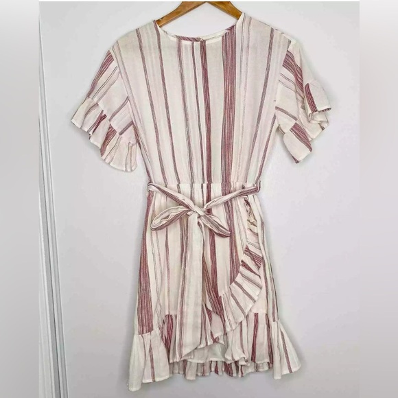 Lost + Wander Dresses & Skirts - New Lost + Wander Women’s Marian Stripe Ruffle Minidress,